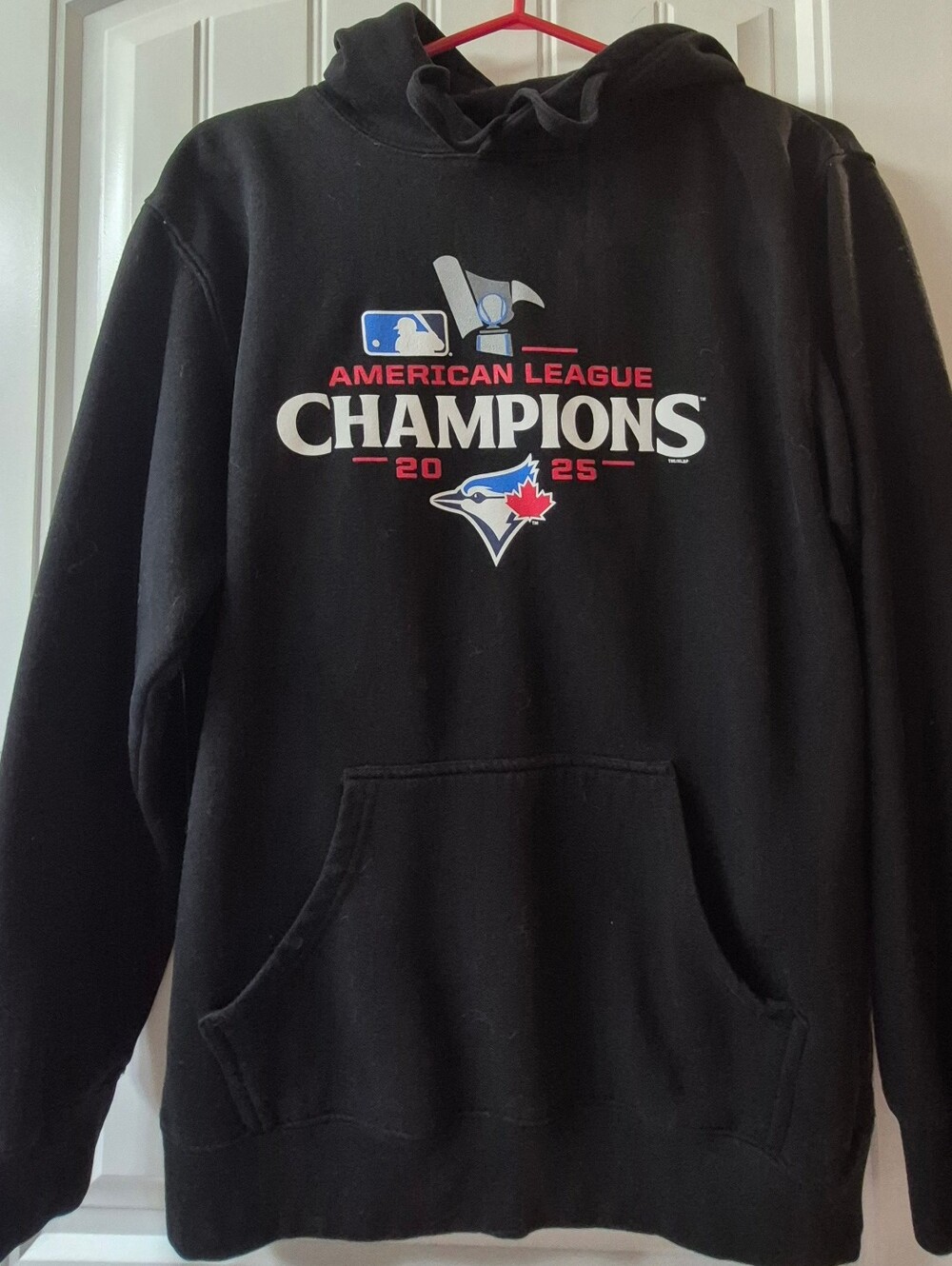 Mens Toronto Blue Jays 2025 Championship Hoodie Size Medium